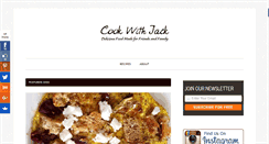 Desktop Screenshot of cookwithjack.com